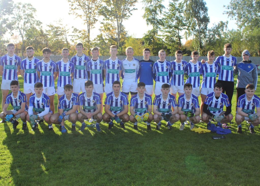 Minor A Footballers into Championship Semi's
