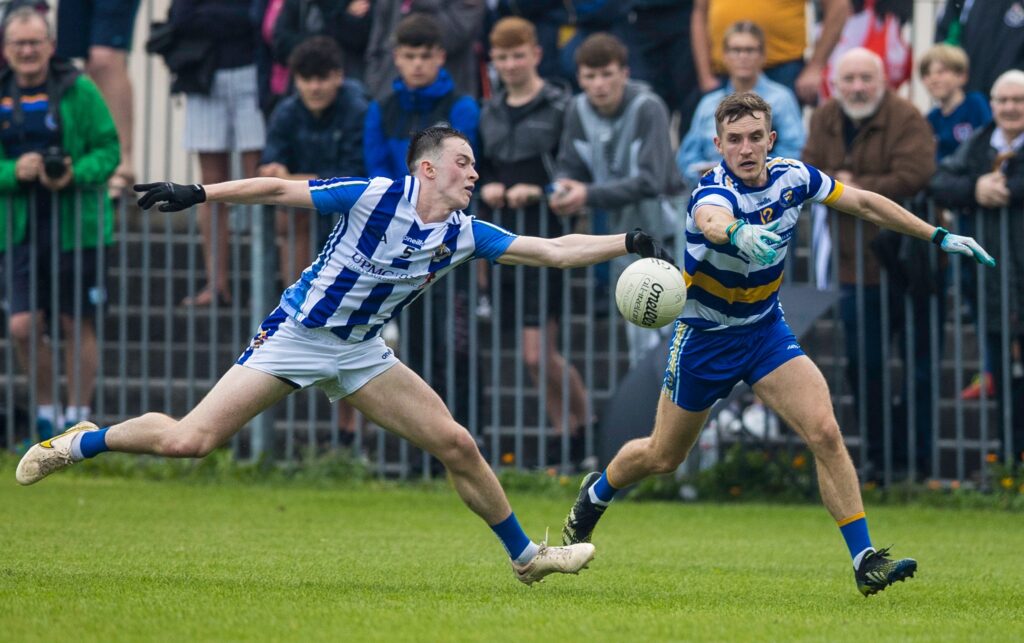 Senior footballers make it three wins from three to set up Castleknock date