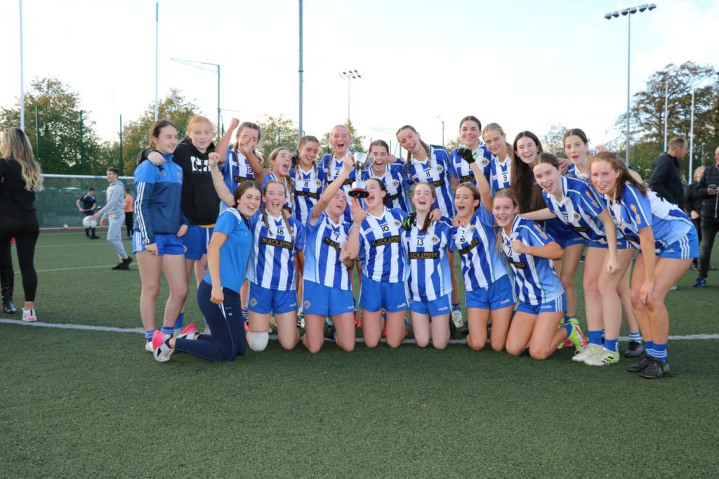 Under 16 Ladies Hold Out In Thriller Against Naomh Jude to Win Division 1 Championship Final