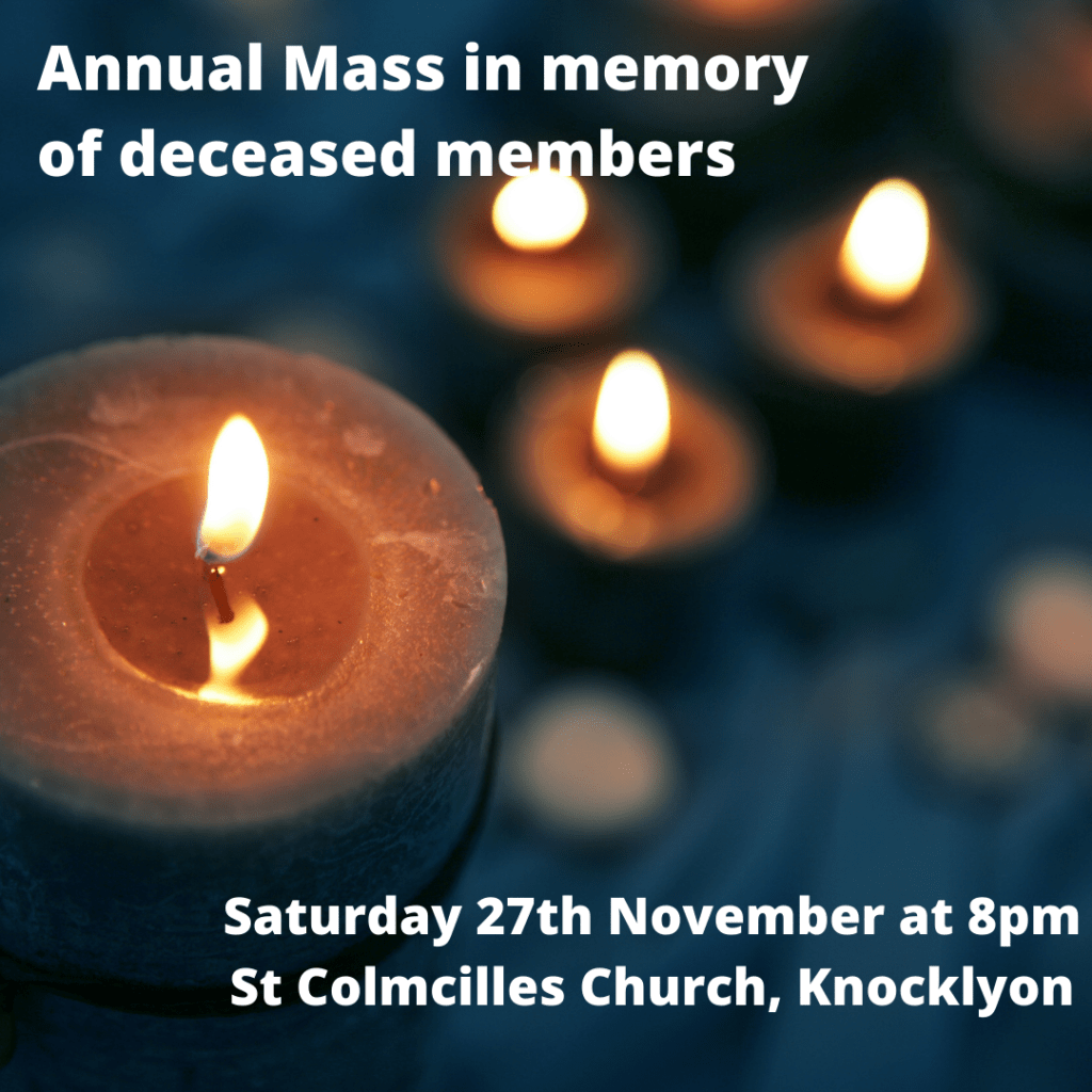 Annual Mass in memory of deceased members