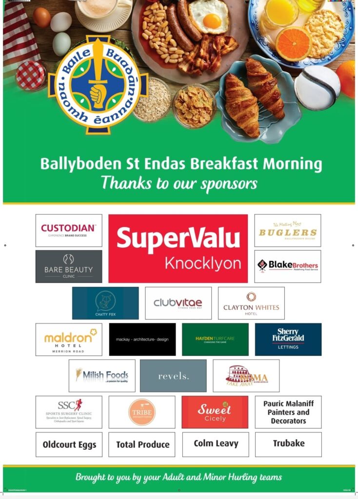 The Boden Breakfast - Have YOU got your tickets????