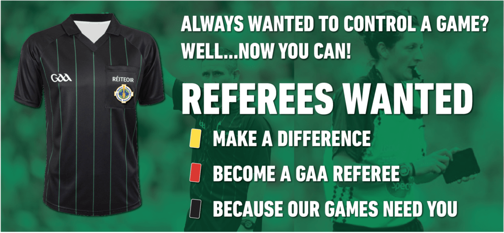 Referees wanted