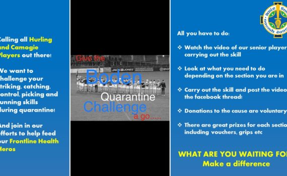 QUARANTINE HURLING CHALLENGE