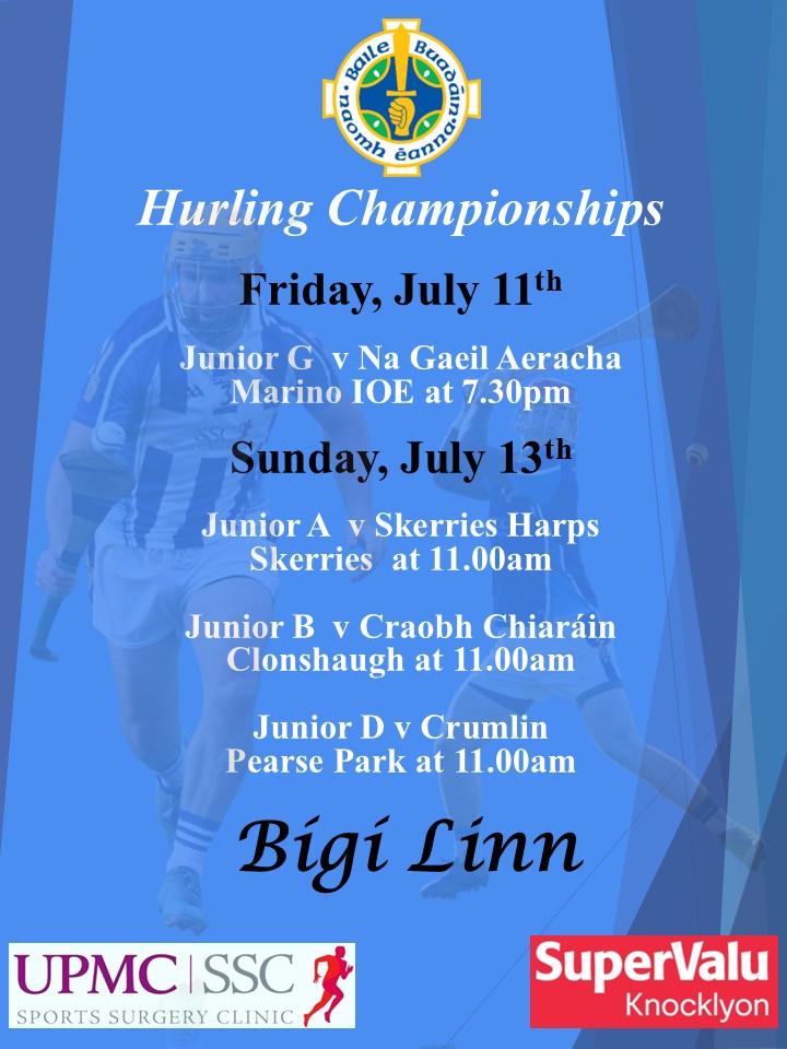 Hurling Championship Time