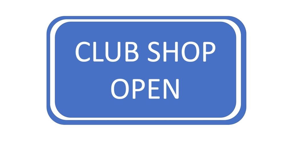 Club Shop Reopening