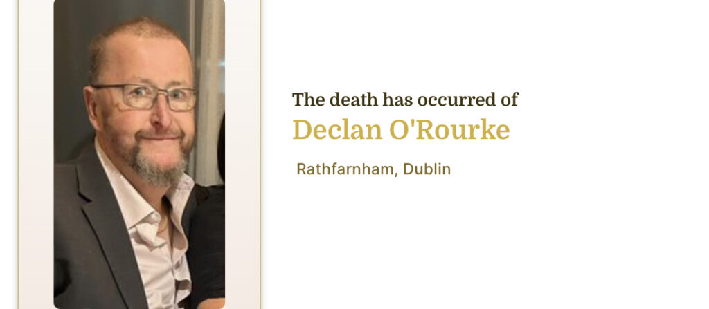 Bereavement - O'Rourke