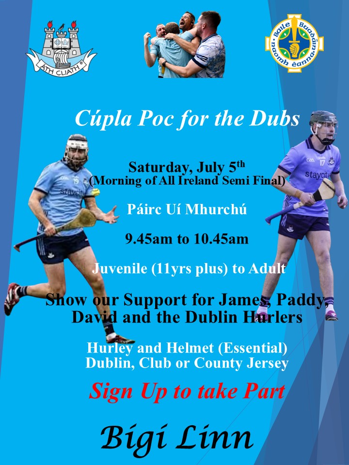 Cúpla Poc for the Dubs