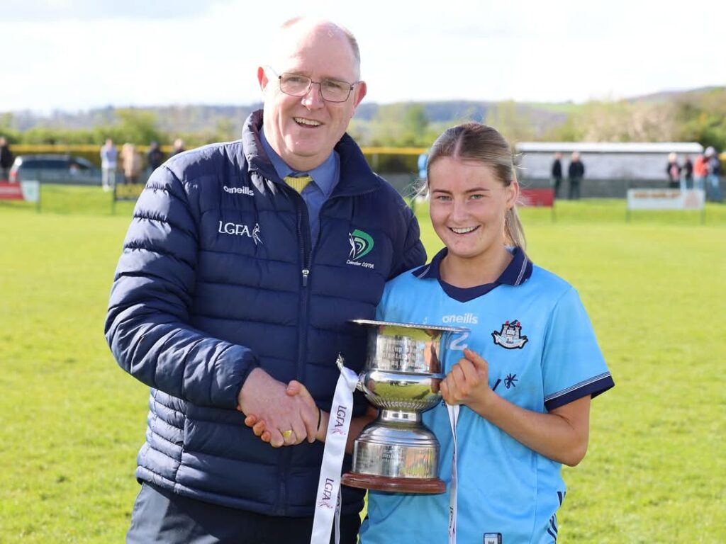 Charlie leads Dublin Minors to glory