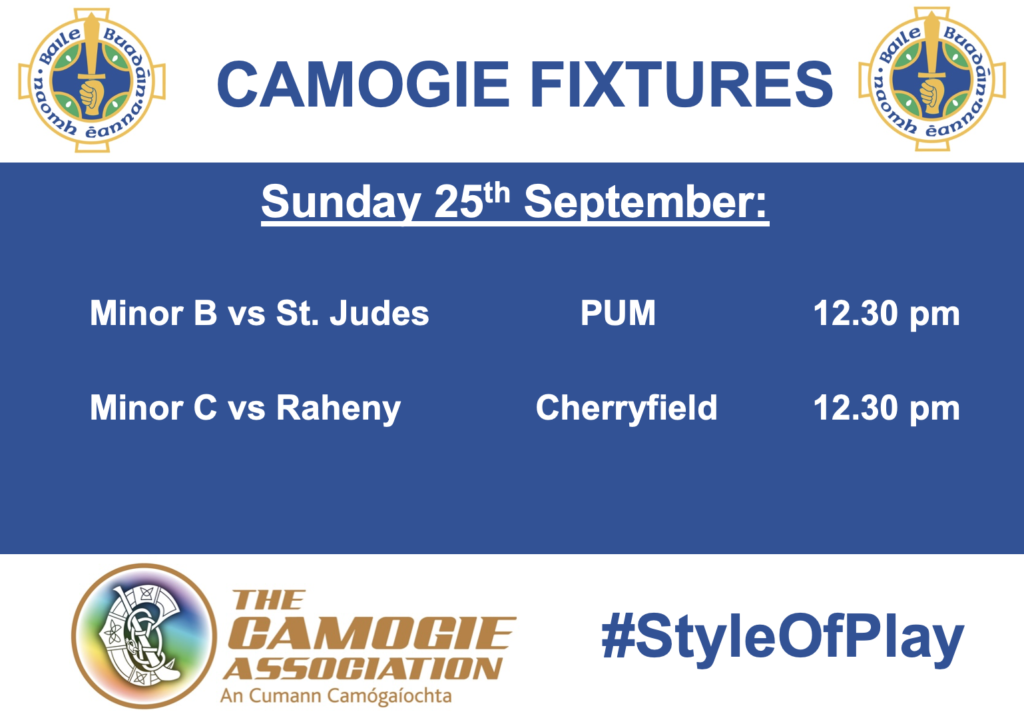 Minor Camogie Fixtures