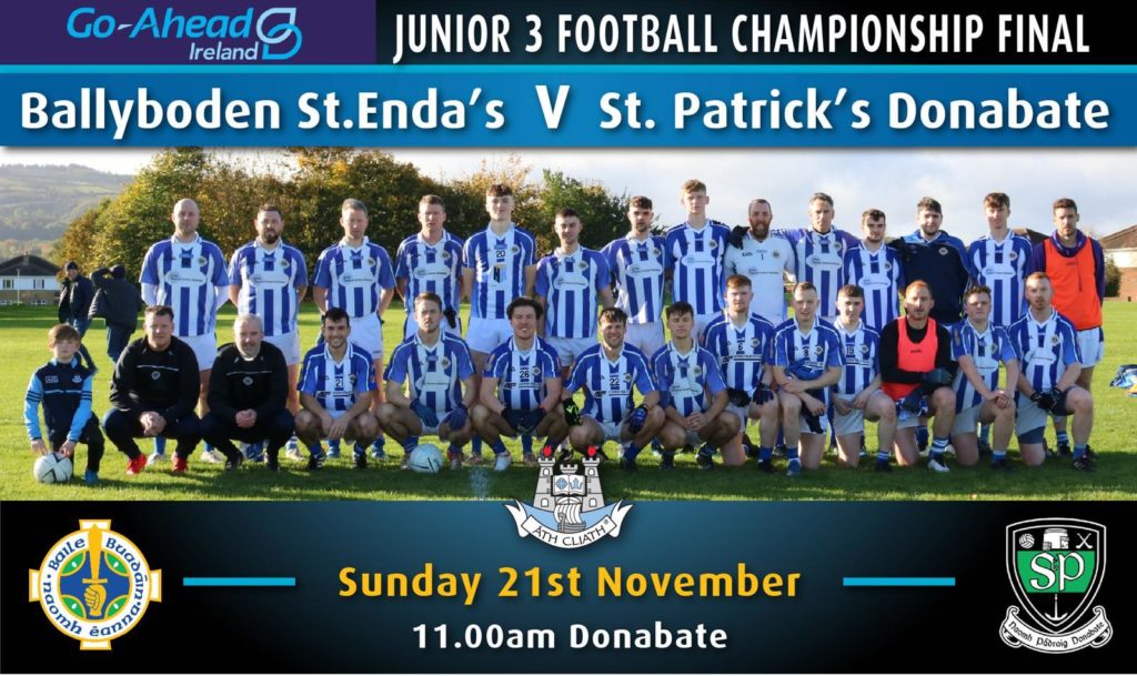 Junior 3 Football Championship Final in Donabate - Bus Running from the Club