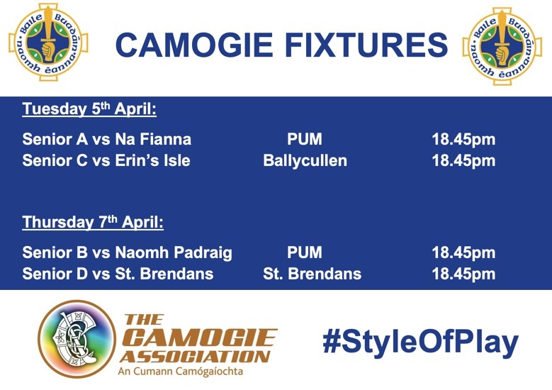 Camogie Fixtures