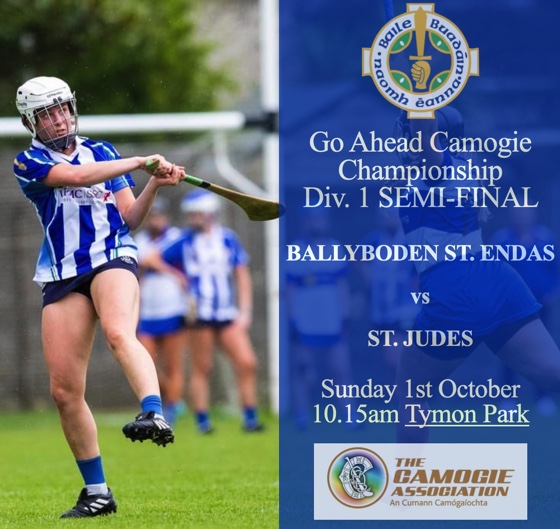 Senior and Inter Camogie in Semi-Final Action Sunday October 1st