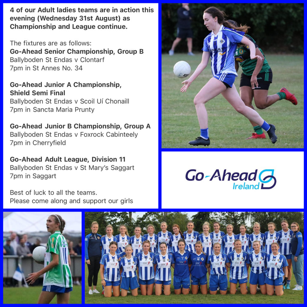 Best of Luck to our Adult Ladies Football