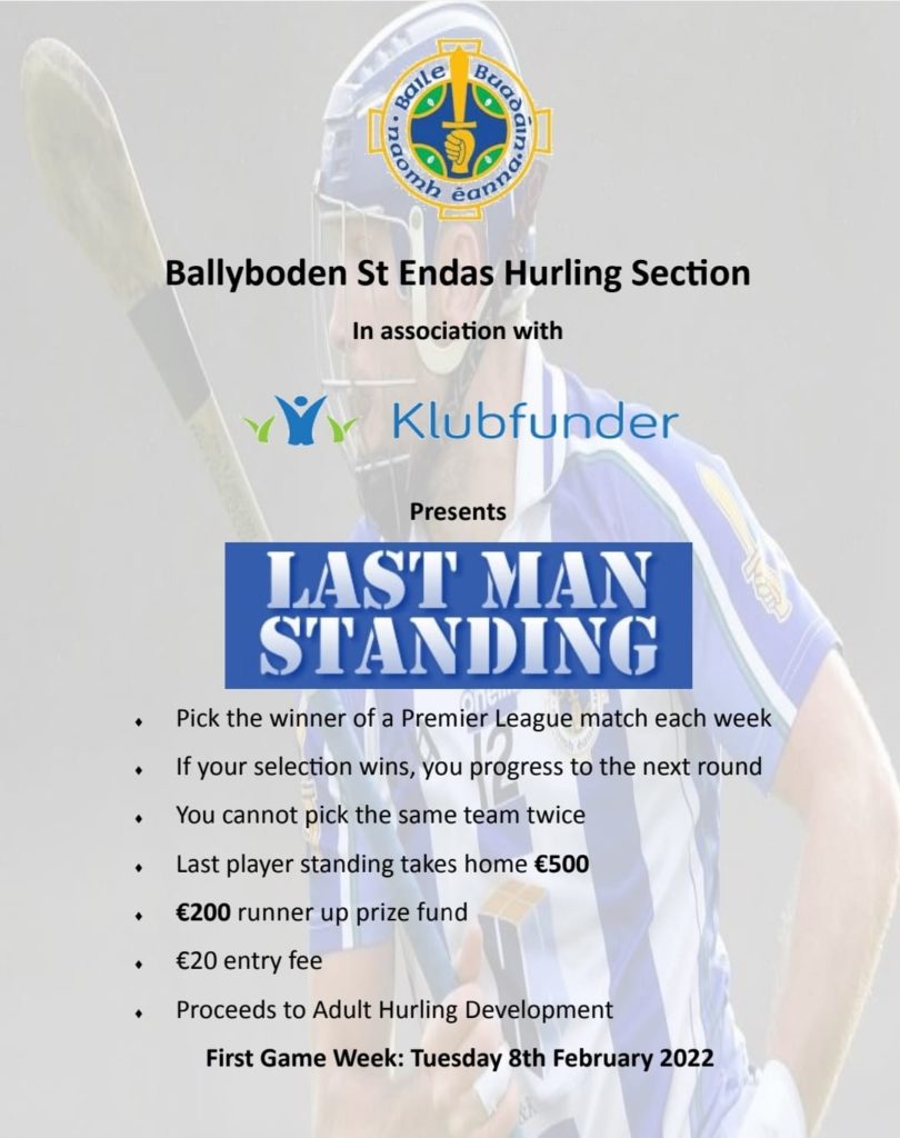 Last Call to sign up to Last Man Standing