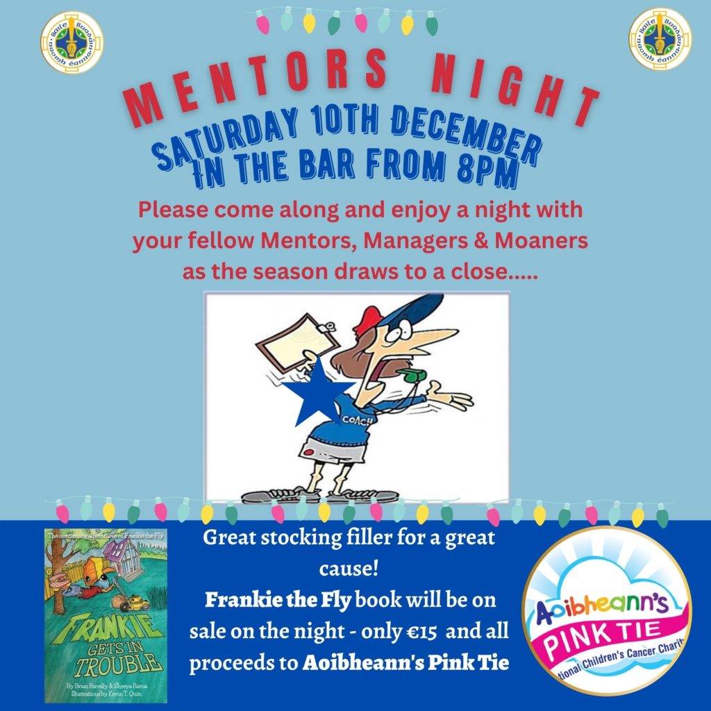 Mentors Night & Support for Aoibheann's Pink Tie