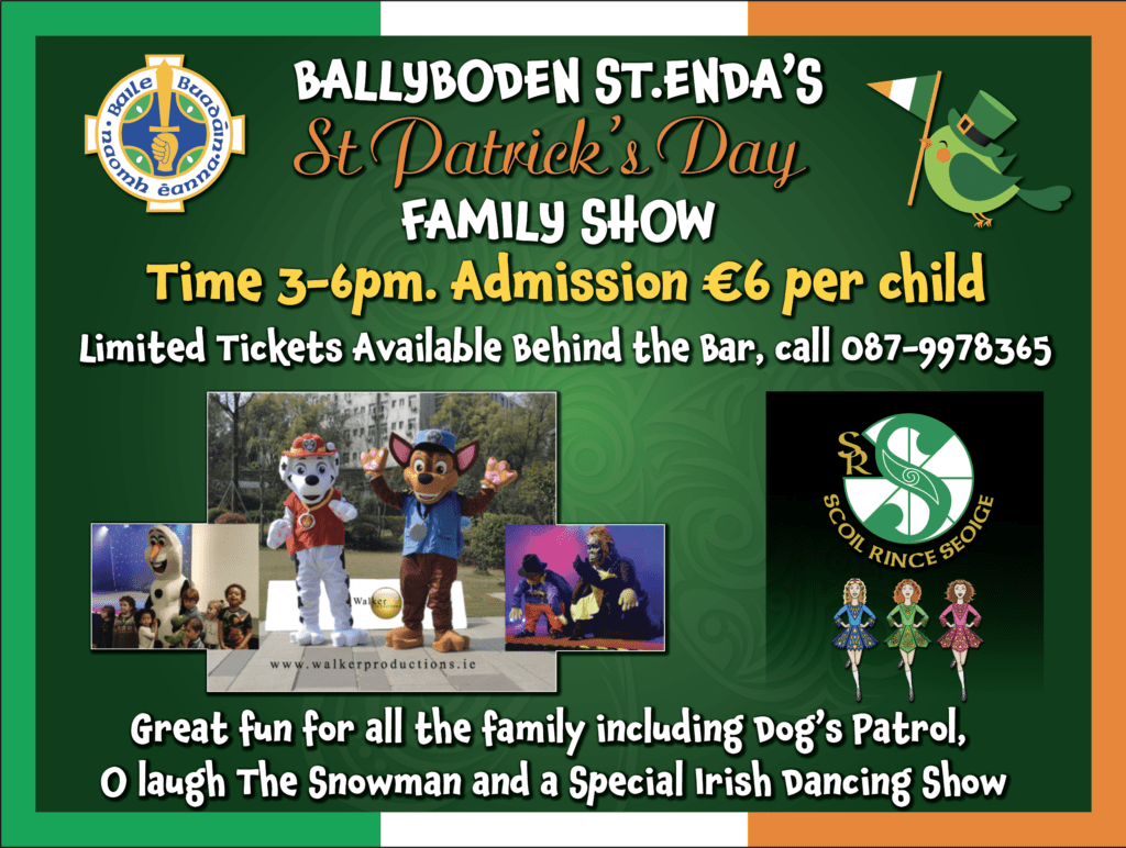 St Patrick's Day Family Show