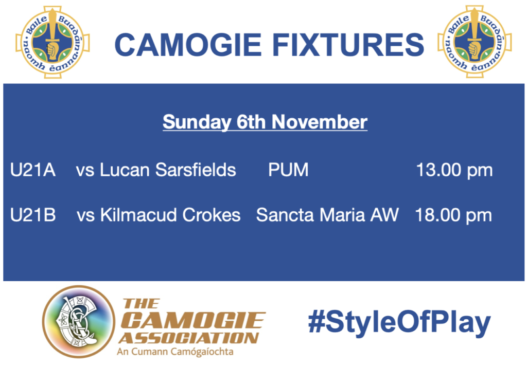 U21 Camogie Fixtures