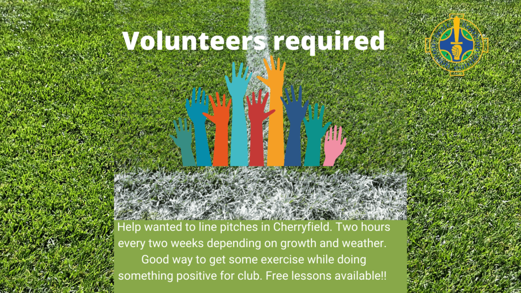 Volunteers required!