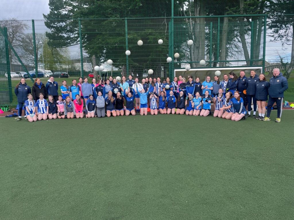 Great turnout for Easter Ladies Football Camp