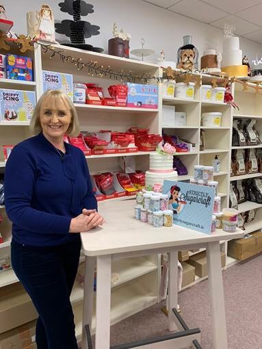 Ballyboden St Enda’s supporting local - Kate Campbell, Strictly Sugarcraft