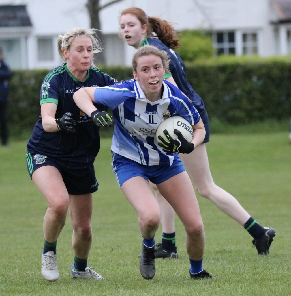 Our Senior A Ladies outfox their opponents in Kilbogget Park.
