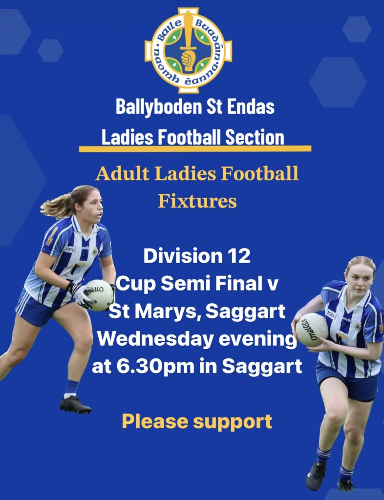 Adult Football Ladies Fixtures