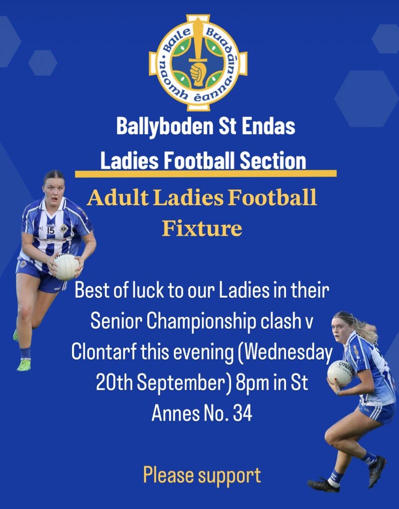 Please support our Ladies